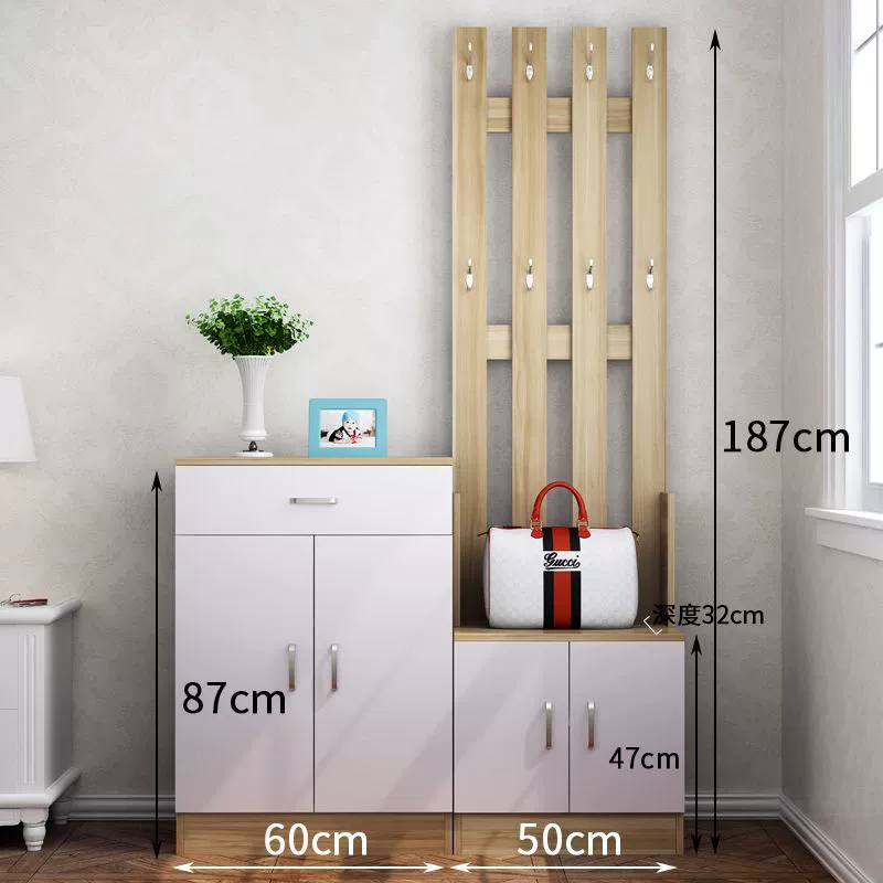 Garment Rack Freestanding Shoe Cabinet Wardrobe Hanger — desk mat wholesale pick on MatDesk