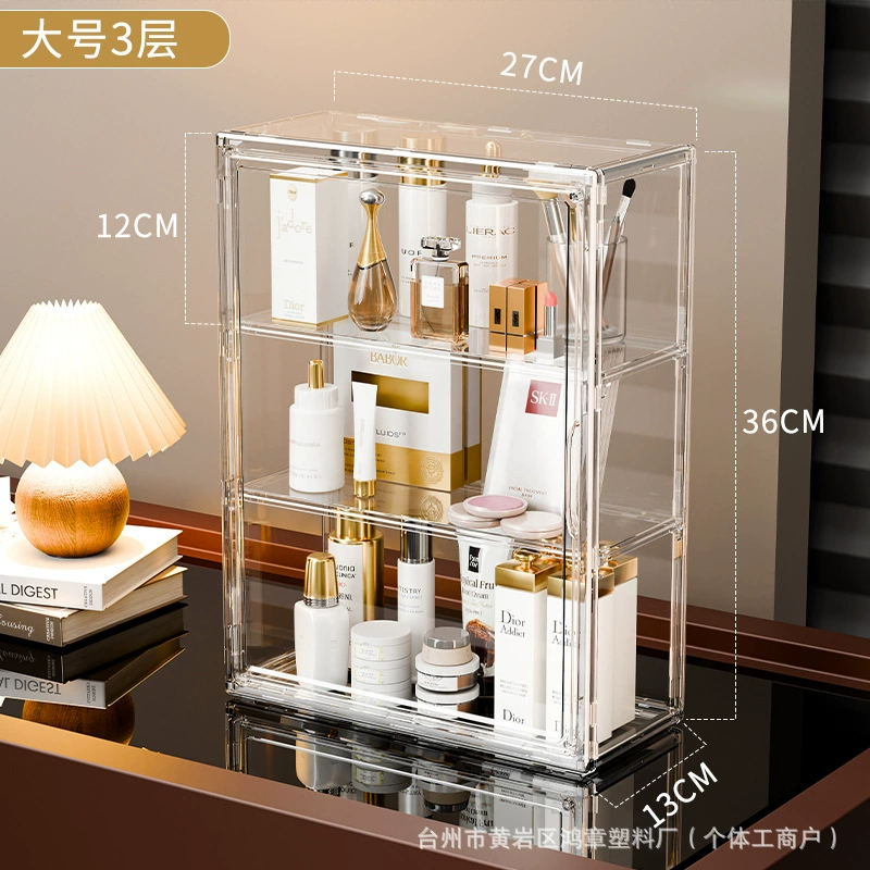 Wall-mounted Storage Box Shelf Rack Acrylic Clear — desk mat wholesale pick on MatDesk