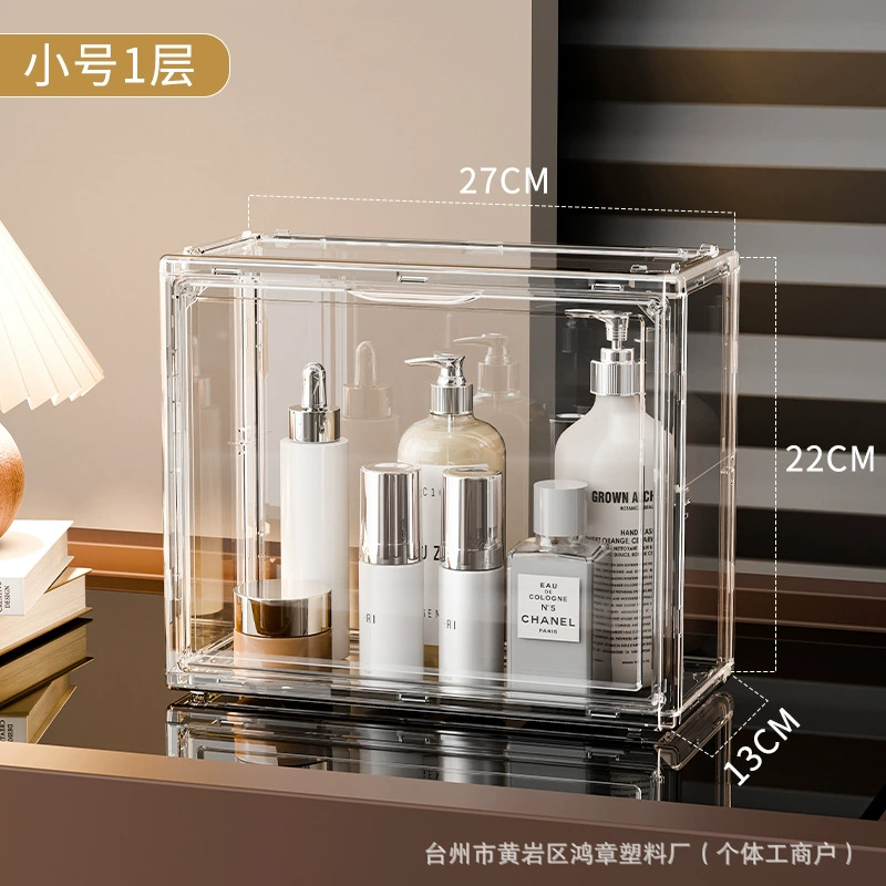 Wall-mounted Storage Box Shelf Rack Acrylic Clear — desk mat wholesale pick on MatDesk