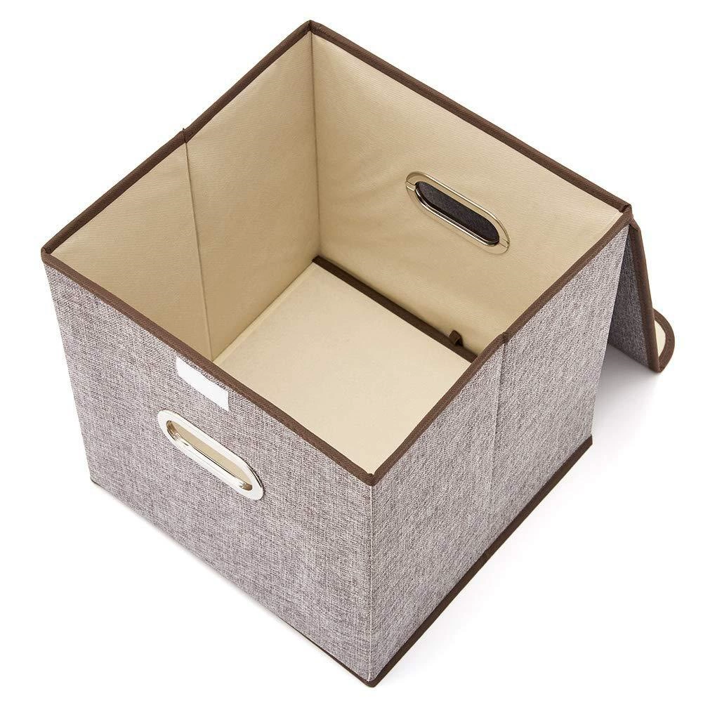 Storage Box Storage Bin Foldable Desktop Lidded — desk mat wholesale pick on MatDesk