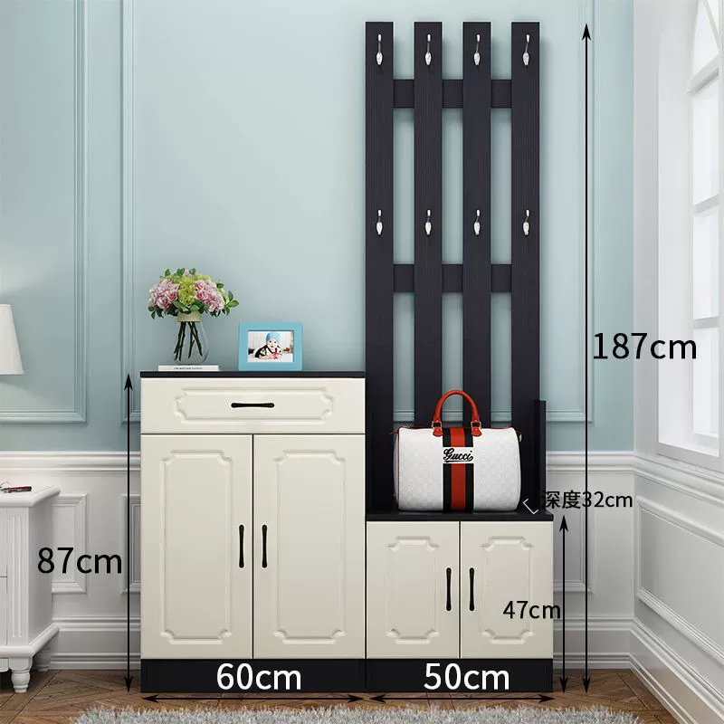 Garment Rack Freestanding Shoe Cabinet Wardrobe Hanger — desk mat wholesale pick on MatDesk