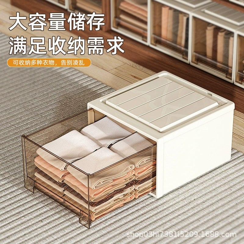 Storage Box Storage Bin Drawer Clear Thick — desk mat wholesale pick on MatDesk
