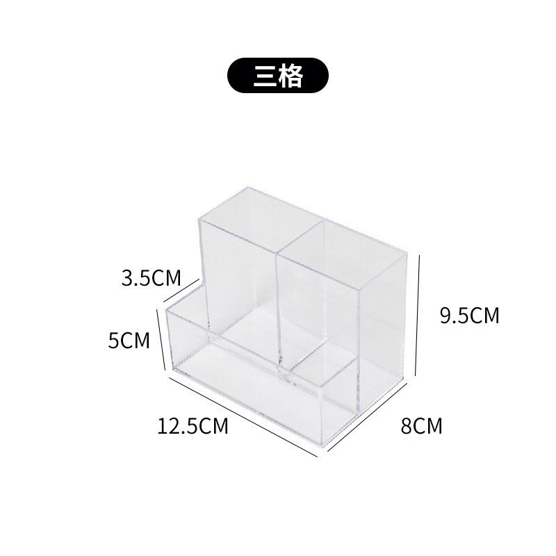 Storage Box Acrylic Desktop Clear — desk mat wholesale pick on MatDesk