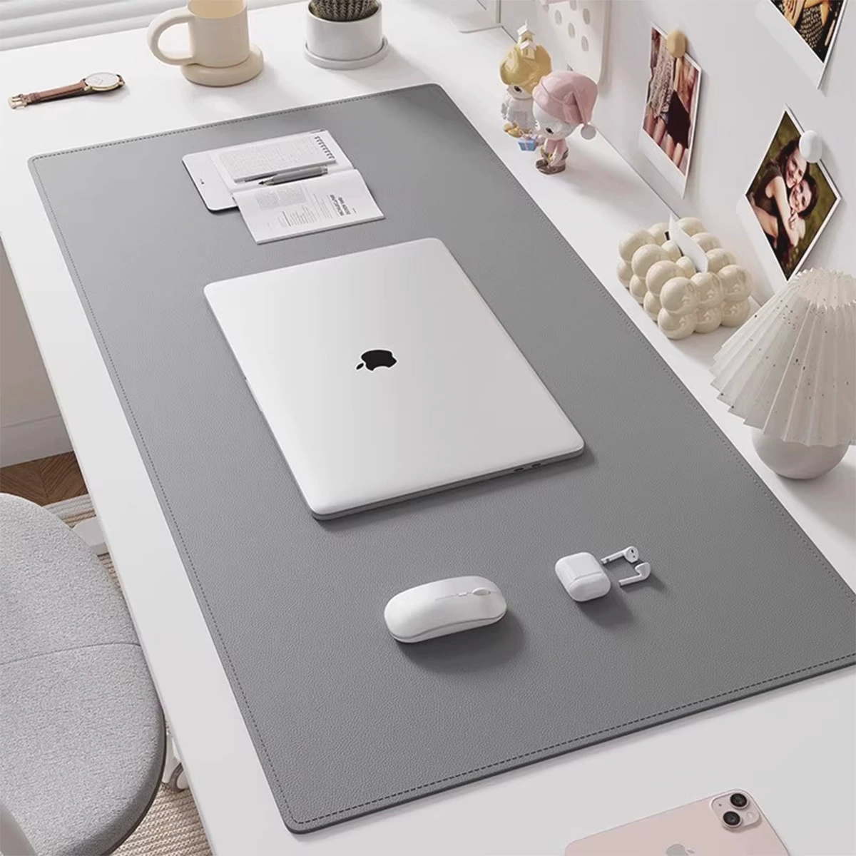 Desk Mat Mouse Pad Leather Oversized Desktop — desk mat wholesale pick on MatDesk