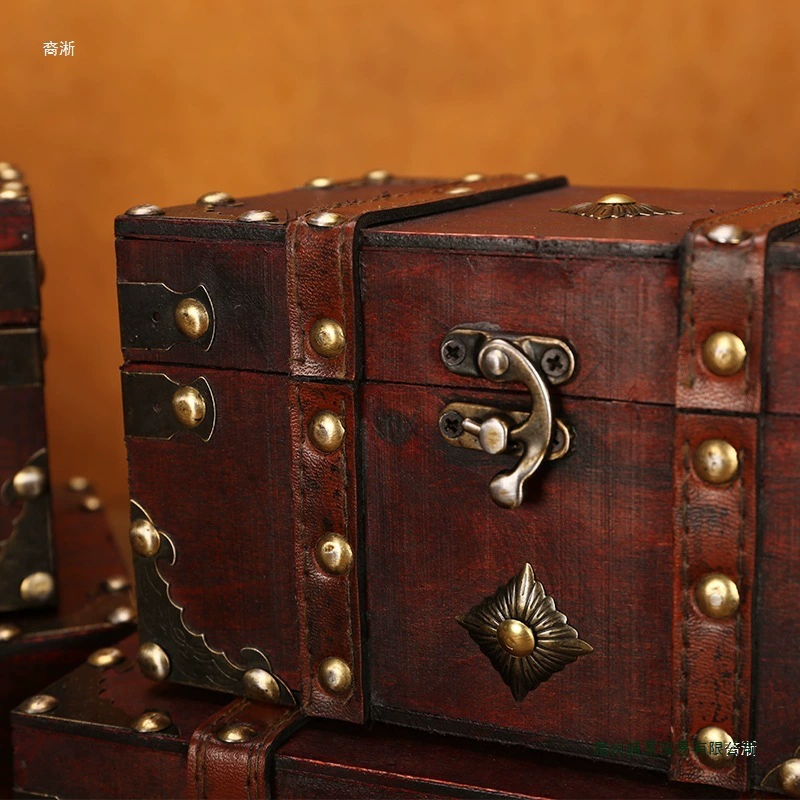 Storage Box Large Wood Vintage — desk mat wholesale pick on MatDesk