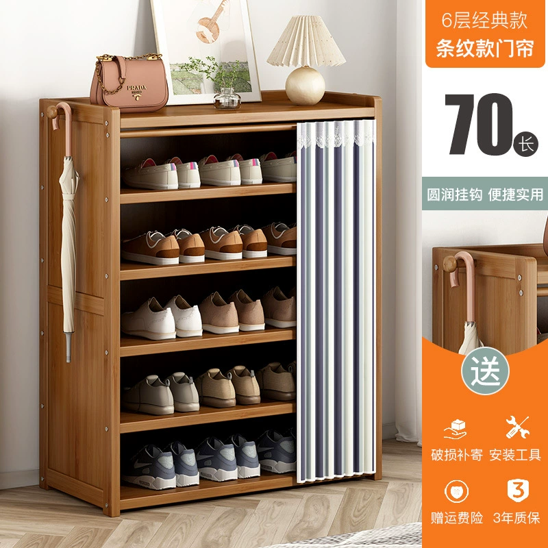 Shoe Cabinet Shelf Rack Solid Wood Multi-tier Shoe Rack — desk mat wholesale pick on MatDesk