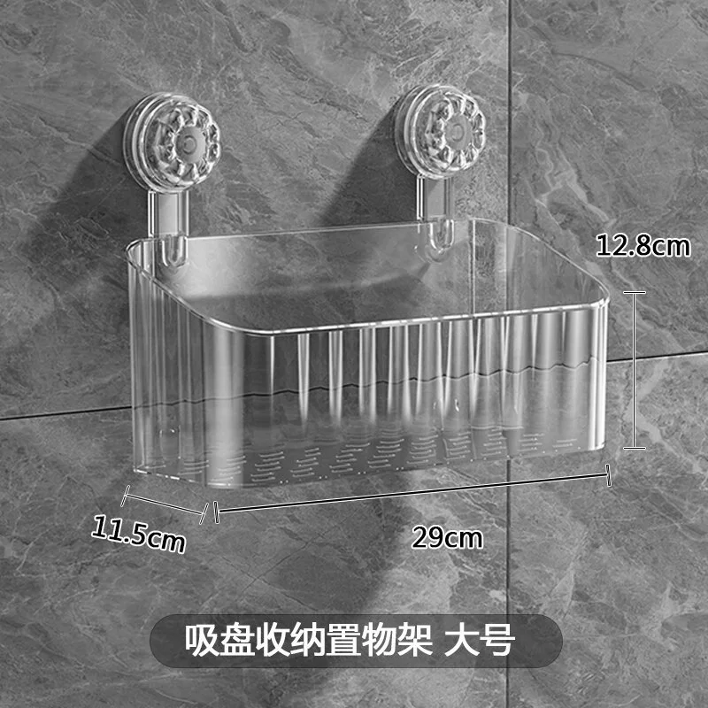 Storage Rack Wall-mounted Storage Box No-drill Kitchen — desk mat wholesale pick on MatDesk