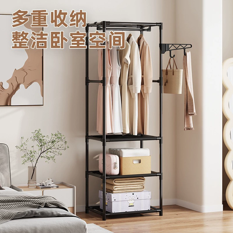 Garment Rack Freestanding Shelf Rack Simple Hanger — desk mat wholesale pick on MatDesk
