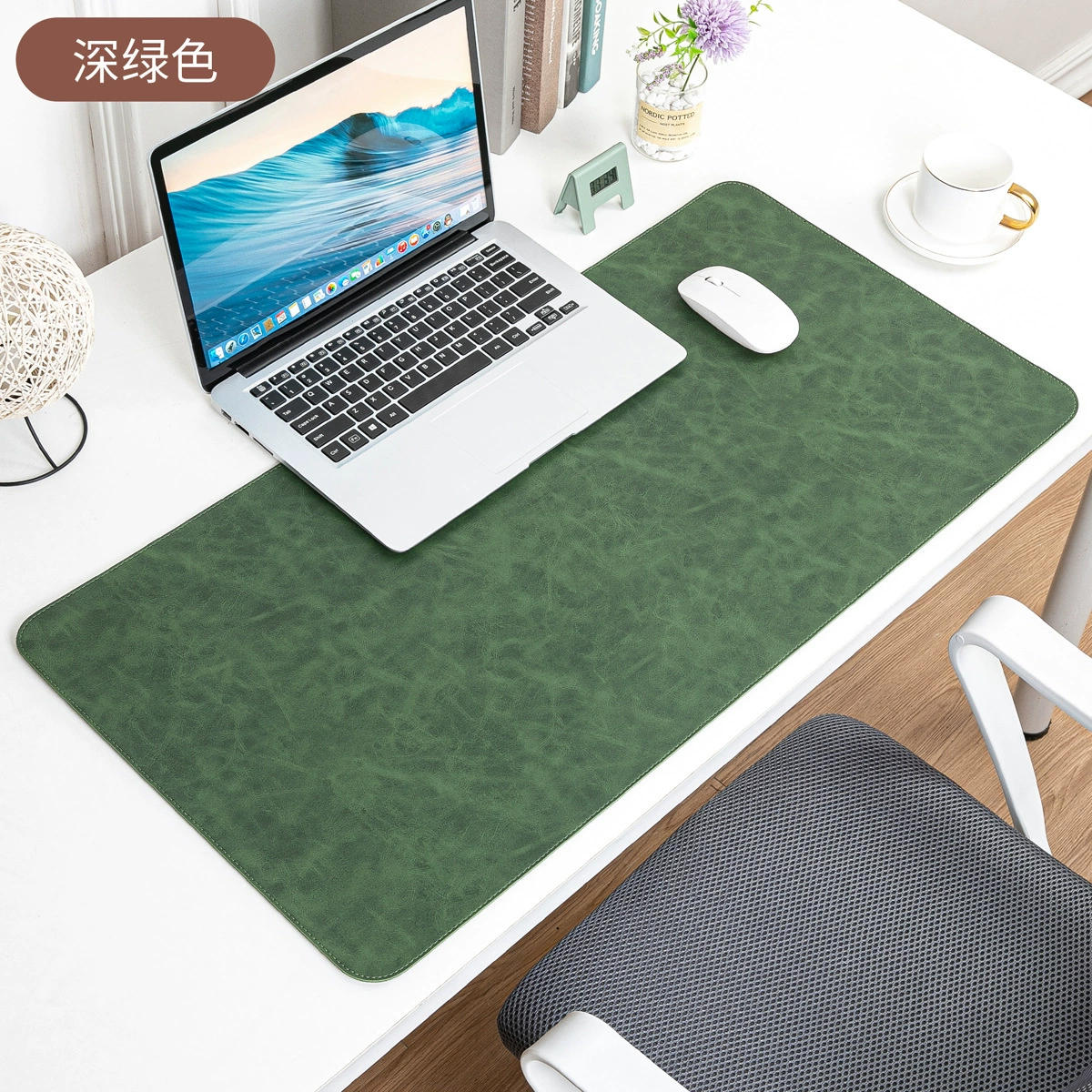 Desk Mat Mouse Pad Leather Oversized — desk mat wholesale pick on MatDesk