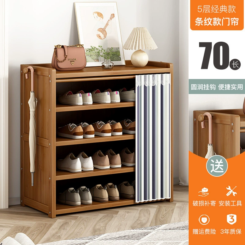 Shoe Cabinet Shelf Rack Solid Wood Multi-tier Shoe Rack — desk mat wholesale pick on MatDesk