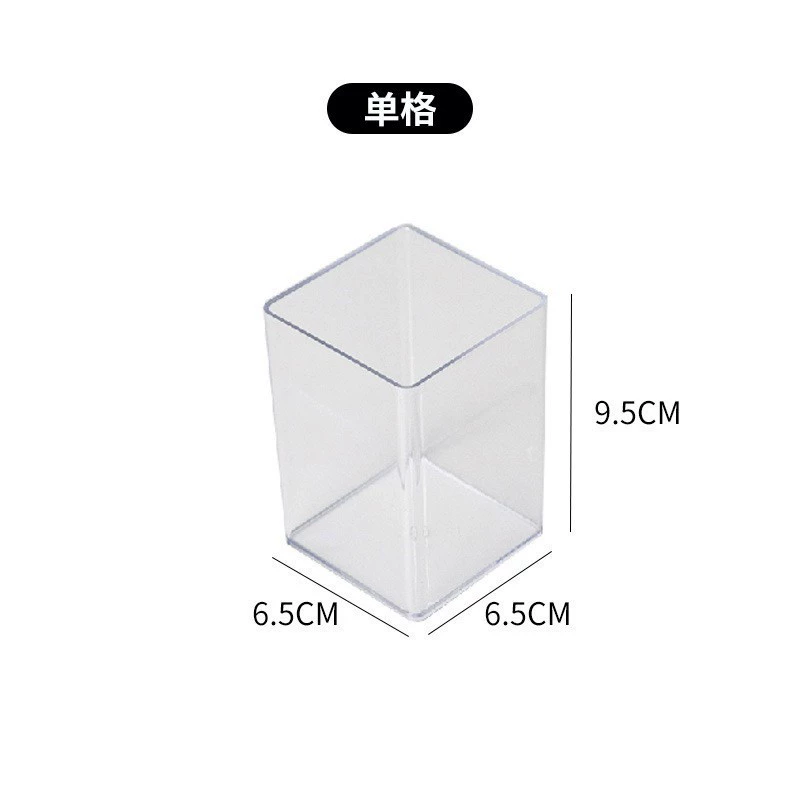 Storage Box Acrylic Desktop Clear — desk mat wholesale pick on MatDesk