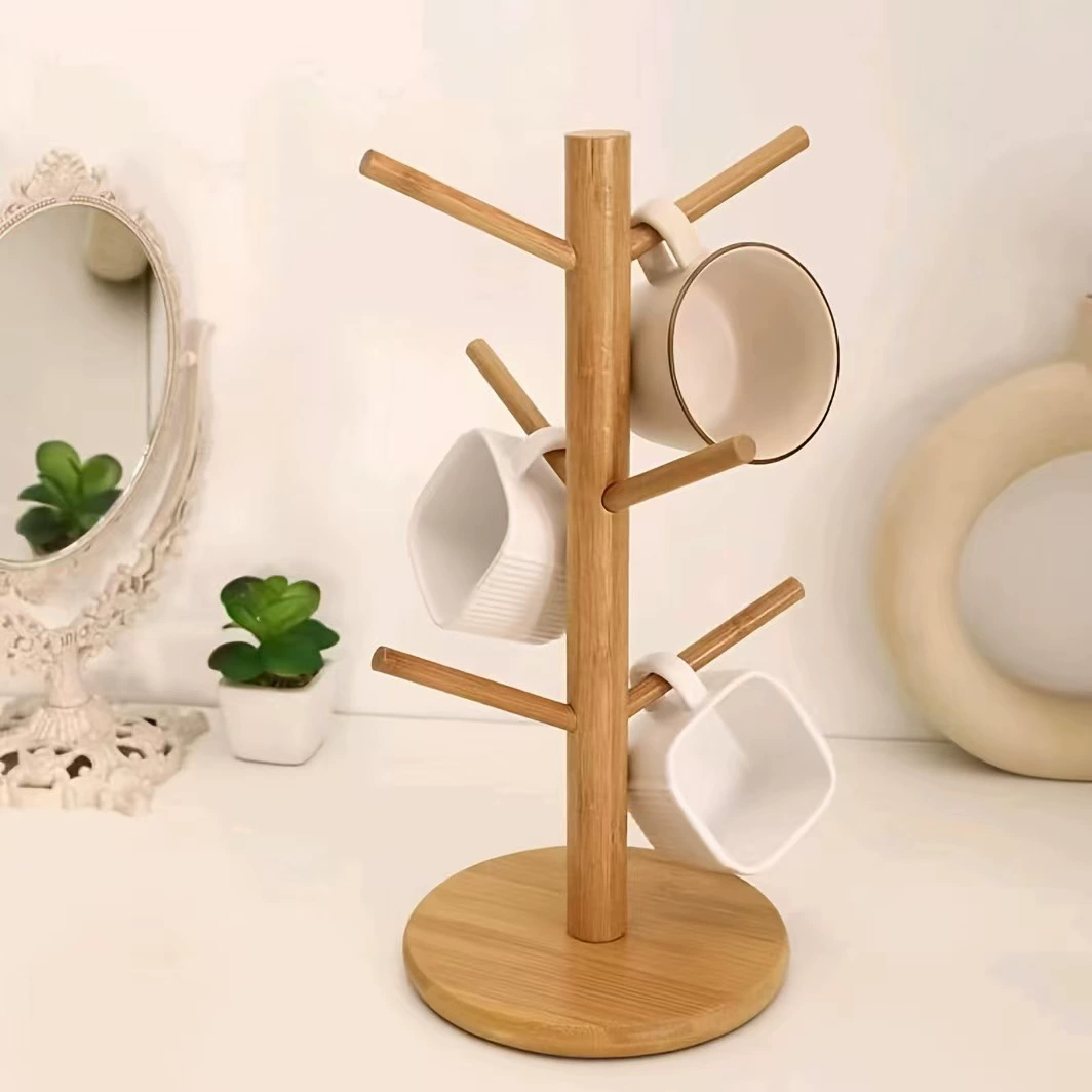 Shelf Rack Solid Wood Jewelry Bamboo — desk mat wholesale pick on MatDesk