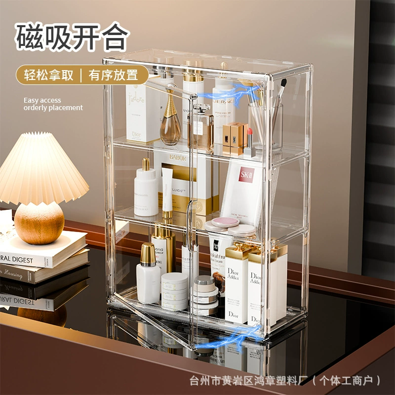 Wall-mounted Storage Box Shelf Rack Acrylic Clear — desk mat wholesale pick on MatDesk