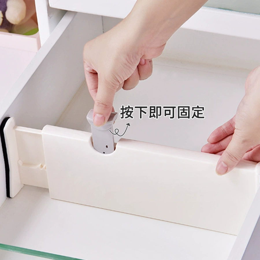No-drill Wardrobe Plastic Divider Drawer — desk mat wholesale pick on MatDesk