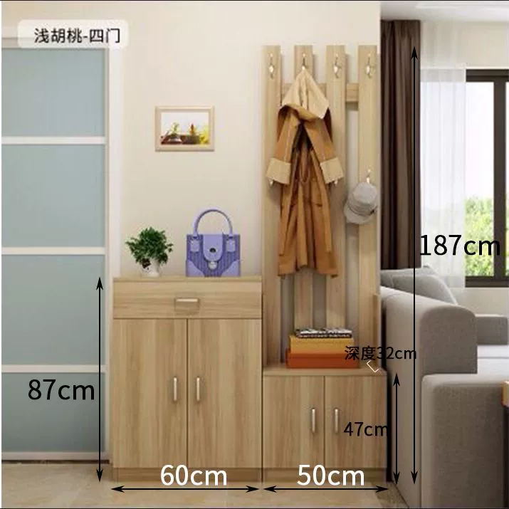 Garment Rack Freestanding Shoe Cabinet Wardrobe Hanger — desk mat wholesale pick on MatDesk