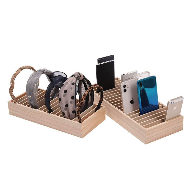 Display Rack Storage Box Solid Wood — desk mat wholesale pick on MatDesk