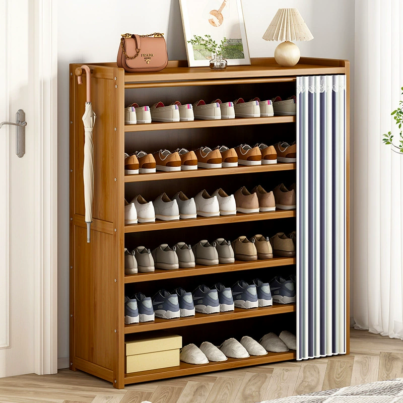 Shoe Cabinet Shelf Rack Solid Wood Multi-tier Shoe Rack — desk mat wholesale pick on MatDesk