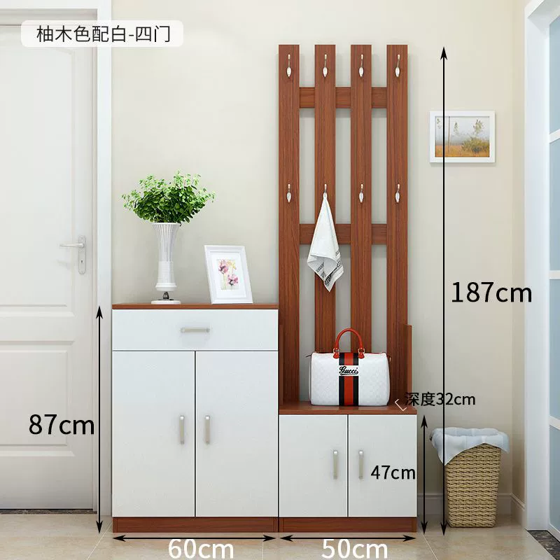 Garment Rack Freestanding Shoe Cabinet Wardrobe Hanger — desk mat wholesale pick on MatDesk