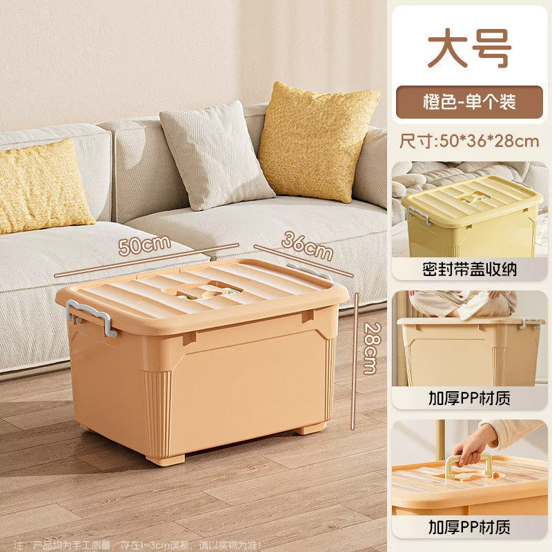 Oversized Storage Bin Plastic Wheeled Large — desk mat wholesale pick on MatDesk