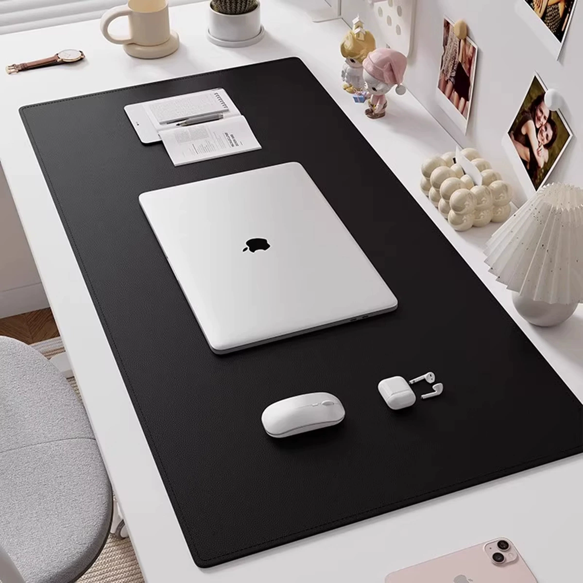 Desk Mat Mouse Pad Leather Oversized Desktop — desk mat wholesale pick on MatDesk