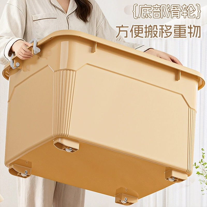 Oversized Storage Bin Plastic Wheeled Large — desk mat wholesale pick on MatDesk